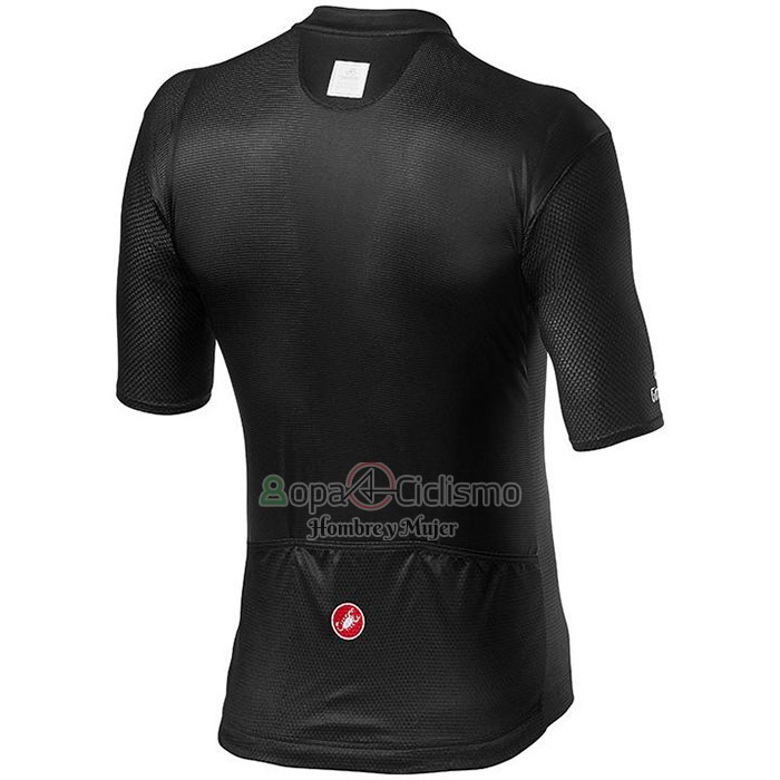 Giro d'Italia Ropa Ciclismo Culotte Corto 2020 Hombre Mangas Cortas Negro Blanco